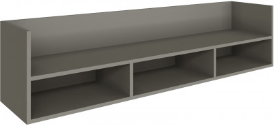 Полка навесная (открытая) Мадрид ПНО-1 (1,5) мокко