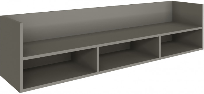 Полка навесная (открытая) Мадрид ПНО-1 (1,5) мокко