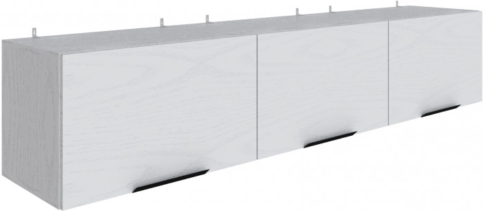 Полка навесная Мадрид ПН-3 (1,8) белый