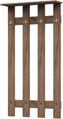 ВШ-201 Машенька ЛДСП вешалка (800*1420*150) дуб крафт табачный/кашемир