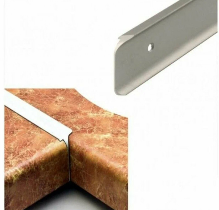 Соединительно-угловая планка для столешницы 38мм (ТЭКС)