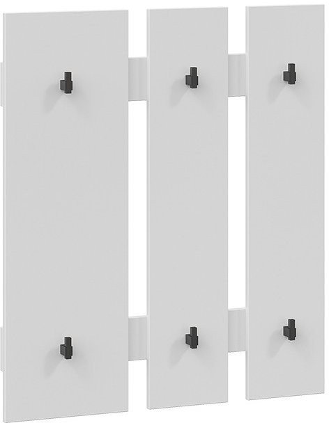 Агата Вешалка настенная (Белый)