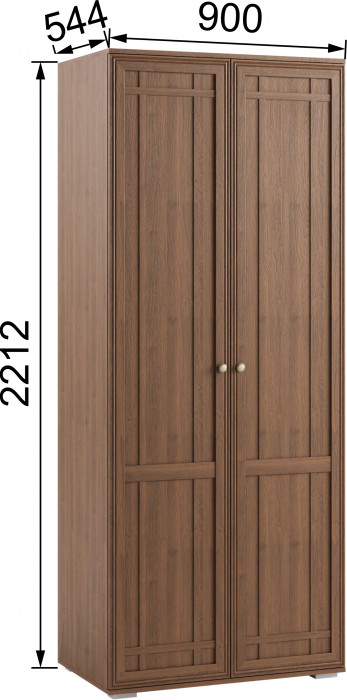 Модульная спальня Ричард, набор 3, Орех донской