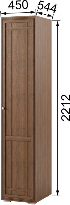 Модульная спальня Ричард, набор 4, Орех донской