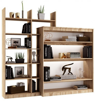 Модульная гостиная Терра (Дуб Сонома, Дуб Сонома)