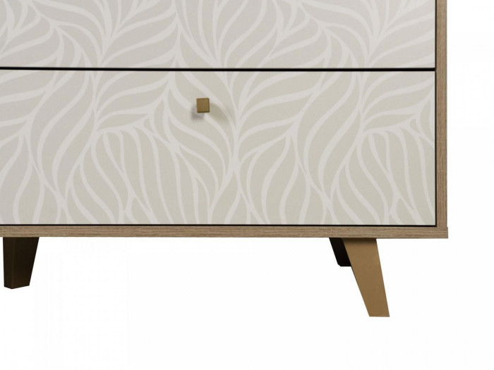 Комод 56.02-01 Адажио дуб сонома / белый