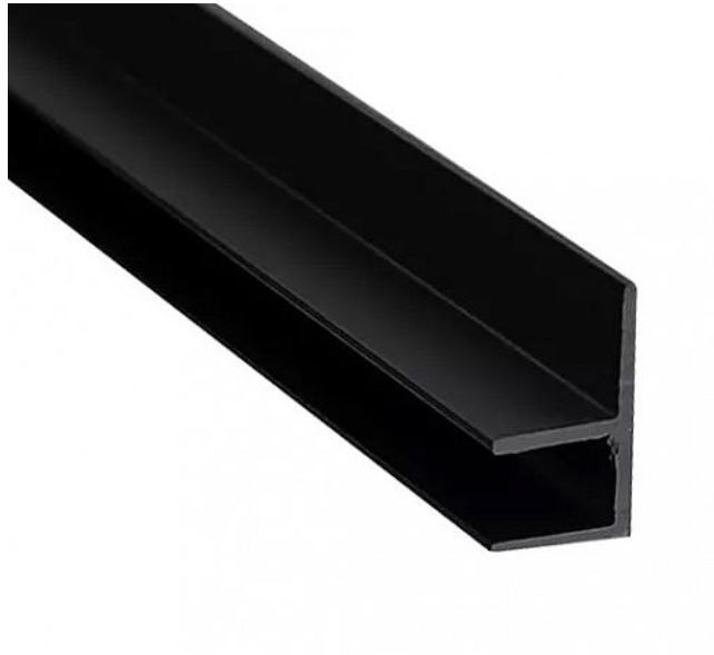 Планка алюминиевая 4мм к стеновой панели угловая