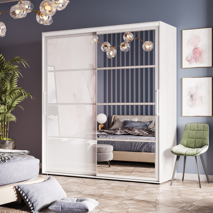 Шкаф-купе Крафт-6, Белый