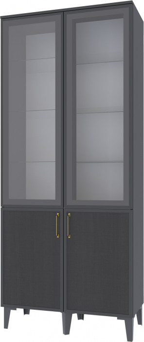 Гостиная Толедо графит серый