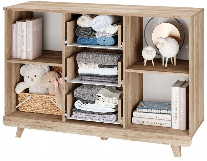 Комод "Мегаполис" КМ-15 Дуб каньон/фотопечать "Бали"