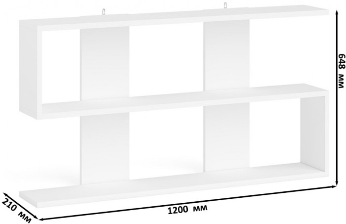 Мори компьютерный стол МС-16 левый + Комод МК1600.1 + Полка 1200, белый