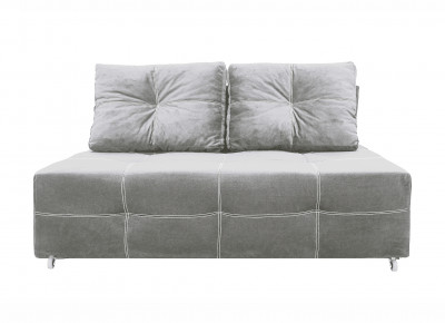 Диван аккордеон Марс Мини велюр серый 140