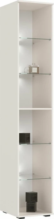 Норд Пенал-стекло 400 с подсветкой, Кашемир