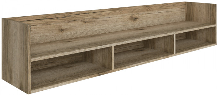 Полка навесная (открытая) Мадрид ПНО-1 (1,8) дуб делано