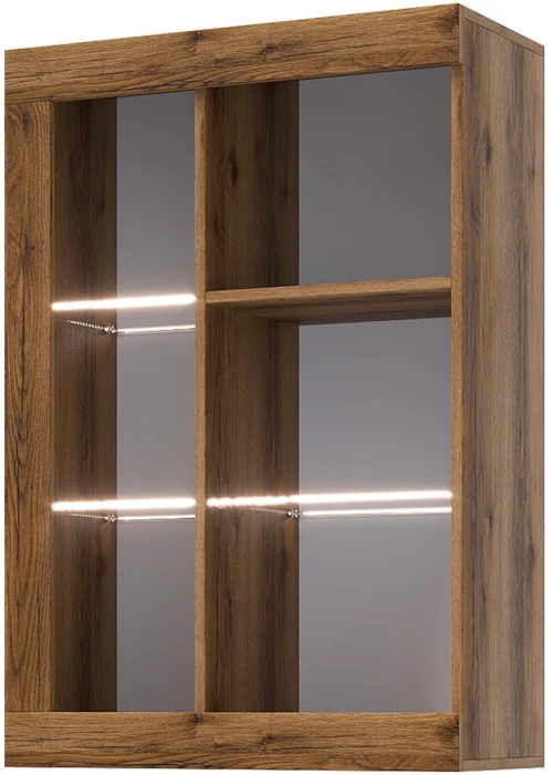 Прага Модульная Гостиная, вариант №1, Дуб Делано/Графит