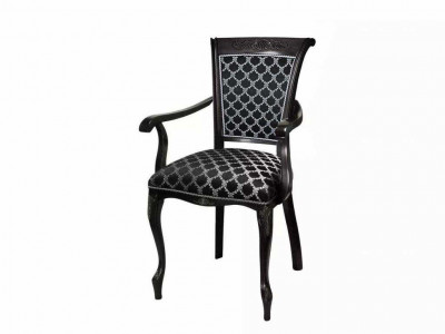 Кресло С-19 черный/вндрис черный