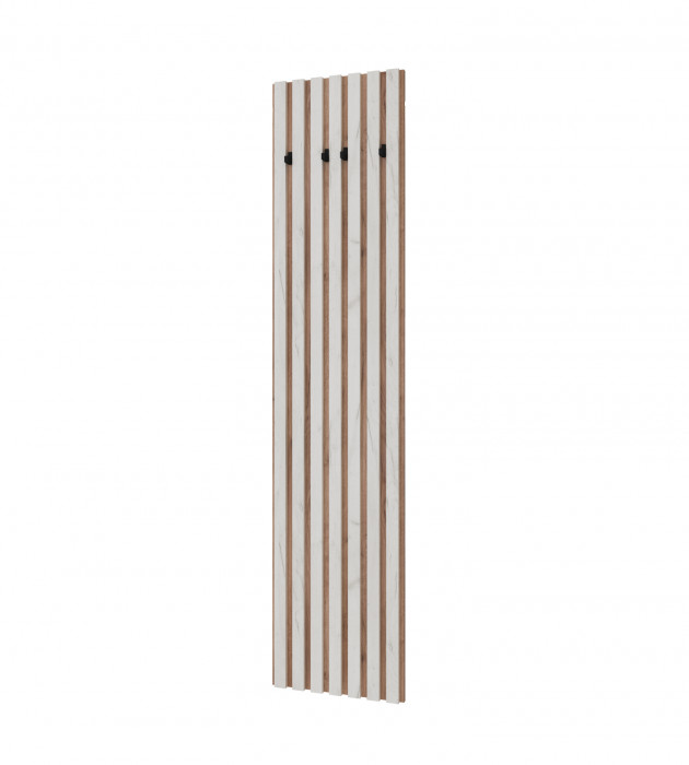 Кано Вешалка 450 КПВ-1 дуб крафт табачный/дуб крафт белый