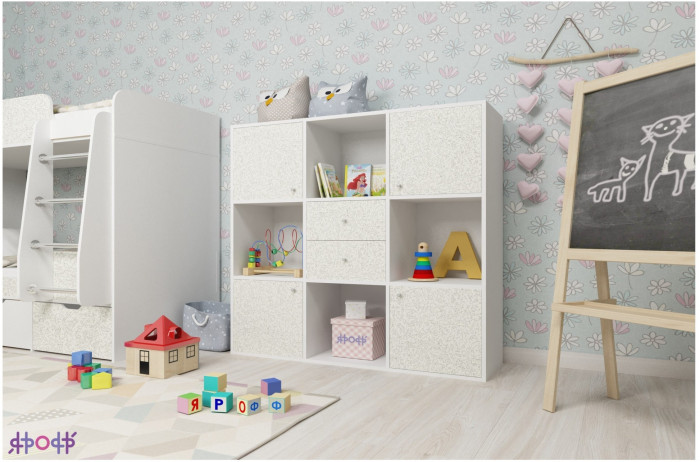 Стеллаж Джери (Винтерберг/Винтерберг)