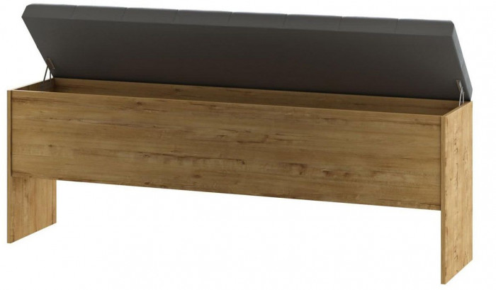 Бруно Скамейка с ящиком Дуб Вотан