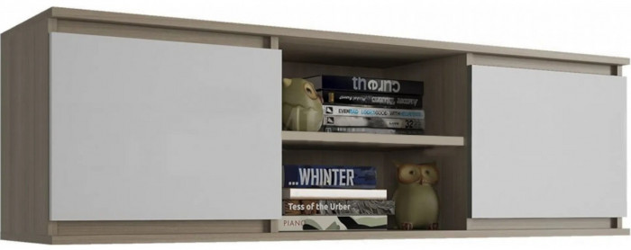 Челси Полка открытая (Антресоль) (Графит, Графит)