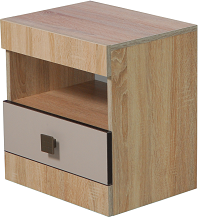 Набор мебели для детской "Лондон" - Дуб сонома/Капучино светлый