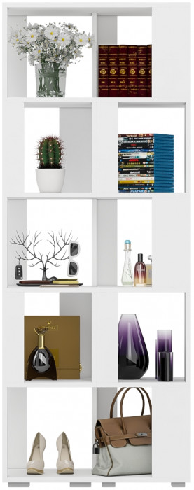 Стеллаж СВК 2 шт., цвет белый, ШхГхВ 70х35х179 см.