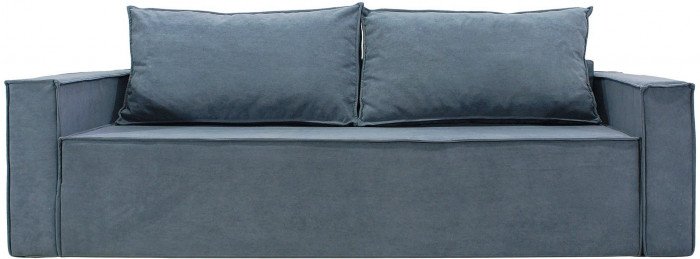 Диван-кровать раскладной еврокнижка Лофт Люкс 140 цвет серый