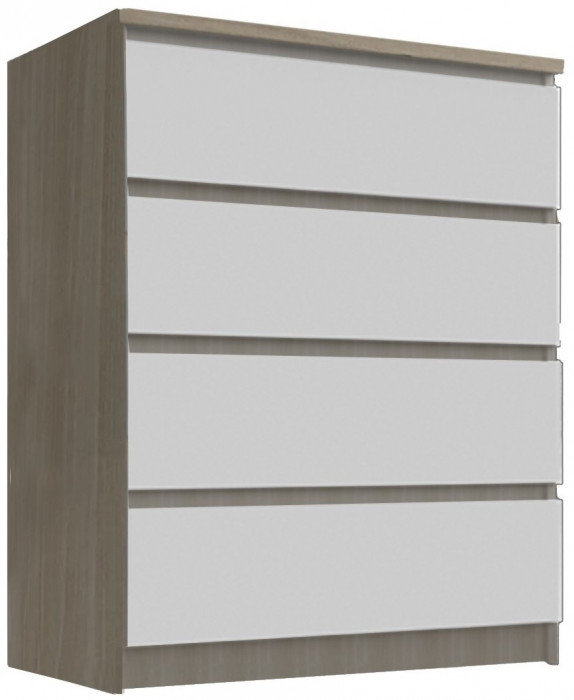 Модульная детская Челси, композиция 5 (Белый глянец, Дуб Сонома)