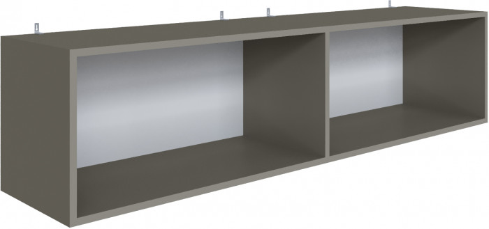 Полка навесная Мадрид ПН-4 (1,5) мокко