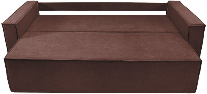 Диван-кровать раскладной еврокнижка Лофт Люкс 140 цвет коричневый