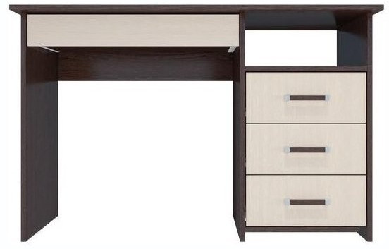 Стол письменный СП-3 (ЛИК-5) (Венге / дуб молочный)