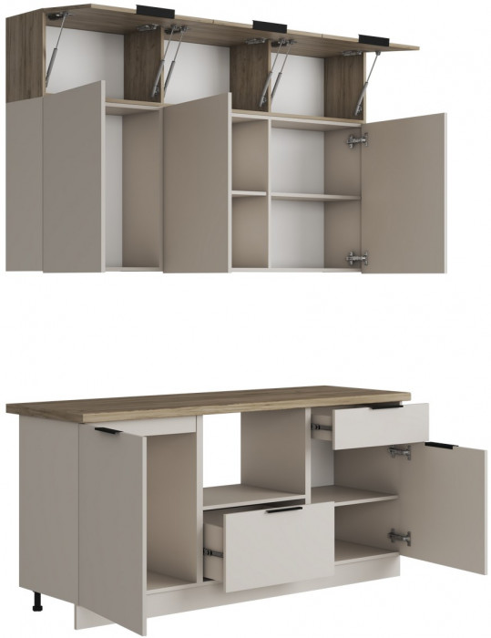 Кухня Бохо ЛДСП 1800