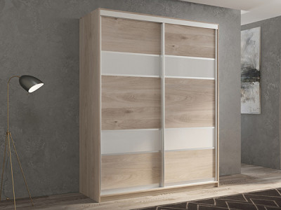 Шкаф-купе Кааппи 8 Кастелло Серый 140х60х230 см