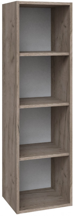 Пенал настенный Альберо, Дуб крафт серый