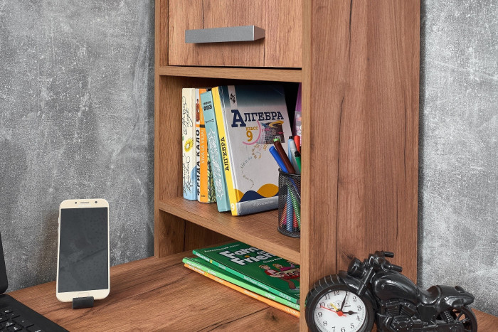 Шкаф-надстройка Натуре 93, дуб табачный