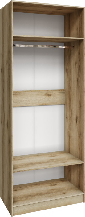 Шкаф Мадрид (0,9) без зеркала, Дуб делано