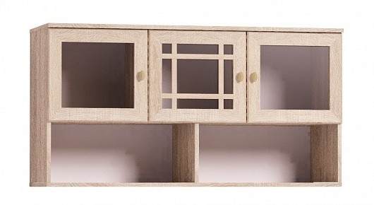 Шкаф навесной Шерлоск 4, дуб сонома