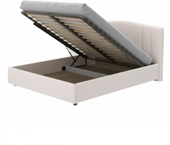 Кровать-12М с подъёмным основанием 1600 слоновая кость