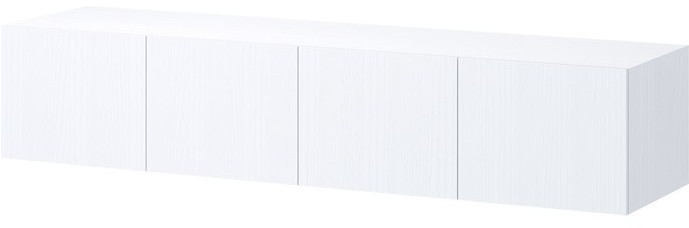 Антресоль Бастион ЛДСП 2,0 (Крафт золотой / Белый древесный)