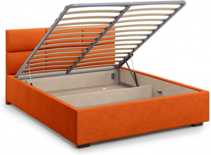 Кровать Bolsena 160 с подъемным механизмом, Velutto 27