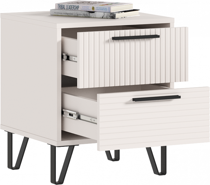 Флэш Тумбы прикроватные, кашемир (2шт)