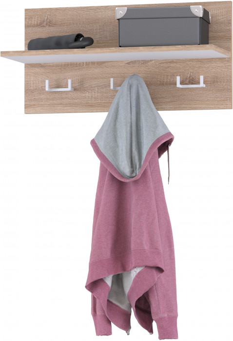 Куба Полка 10.123, цвет дуб сонома, ШхГхВ 65х23,4х33,2 см.