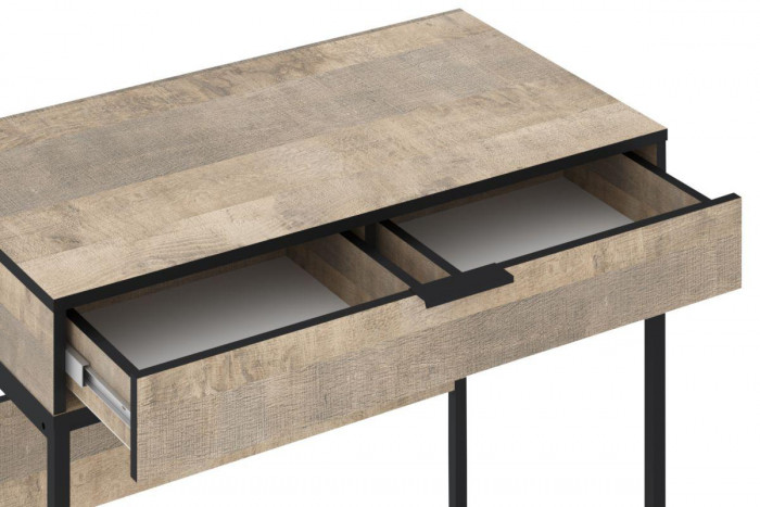 НМ 011.96 Стол Фолк Дуб Гранж песочный