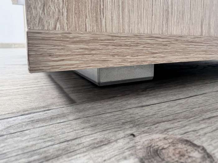 Компьютерный стол Квартет-9 (К), Дуб крафт золотой/Кашемир