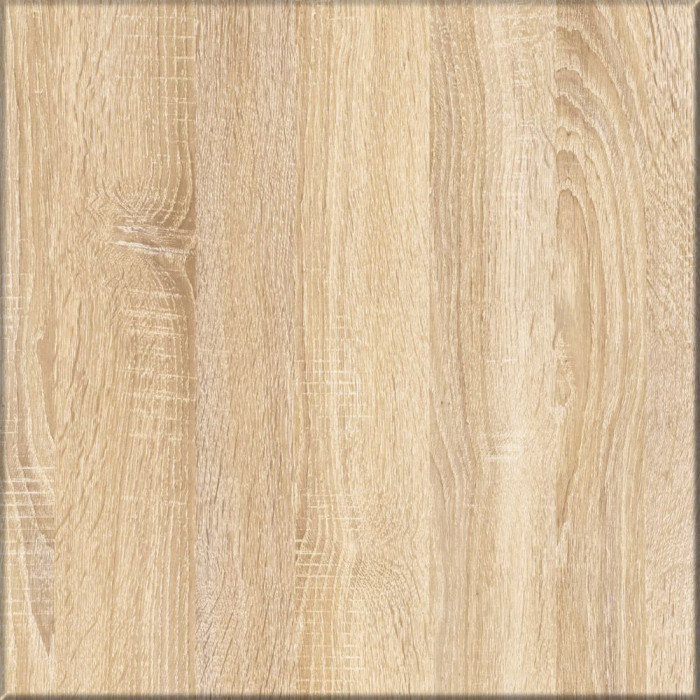 Прихожая П-6 Компоновка № 10, дуб сонома/фасады МДФ белое дерево фрезеровка ромб