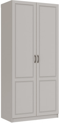 Шкаф 2-х створчатый Апполия, Кашемир/Сантьяго софт