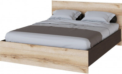 Плейона Кровать 1600 венге/дуб делано