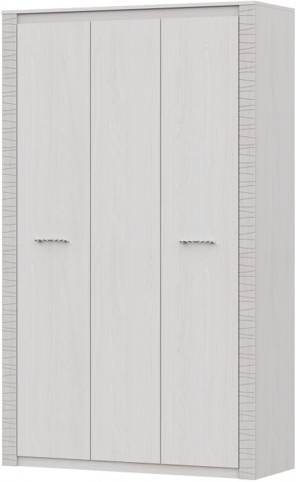 Гамма 20 Шкаф комбинированный 3х ств. Серия №4 Ясень Анкор светлый / Сандал светлый