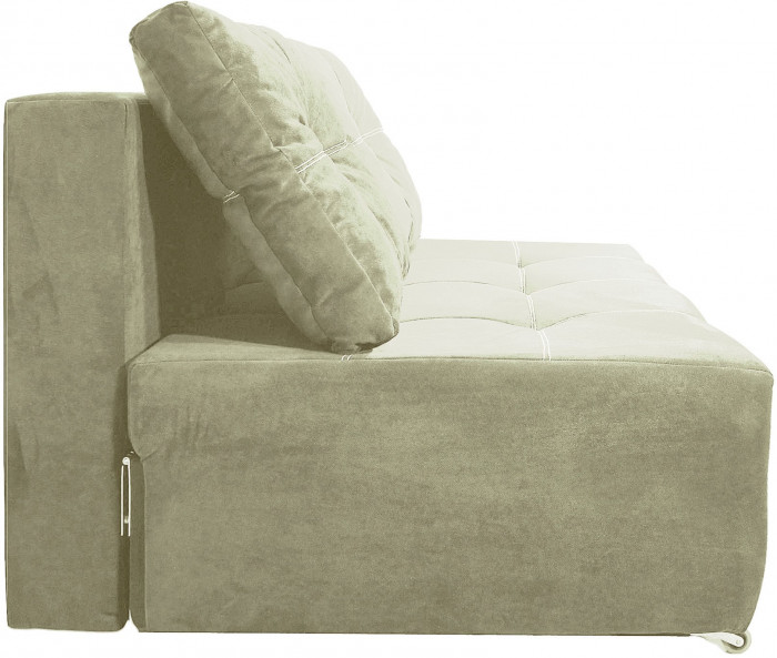 Диван аккордеон Марс Мини велюр бежевый 140