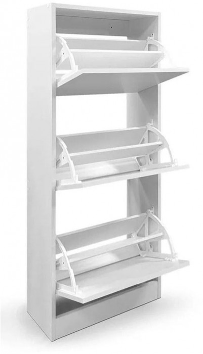 Обувница Лаком-3 Белый